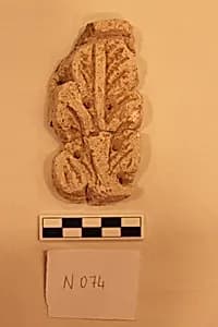 Stucco Fragment by Unknown Artist