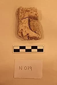 Stucco Fragment by Unknown Artist