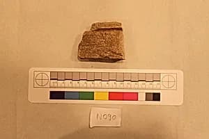 Stucco Fragment by Unknown Artist