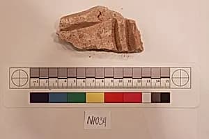 Stucco Fragment by Unknown Artist