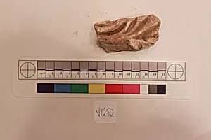 Stucco Fragment by Unknown Artist