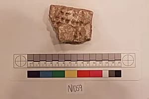 Stucco Fragment by Unknown Artist