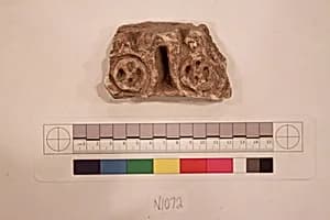 Stucco Fragment by Unknown Artist