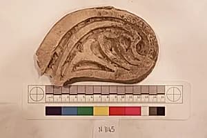 Stucco Fragment by Unknown Artist