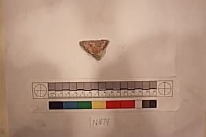 Stucco Fragment by Unknown Artist