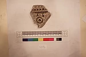 Stucco Fragment by Unknown Artist