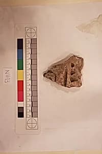 Stucco Fragment by Unknown Artist