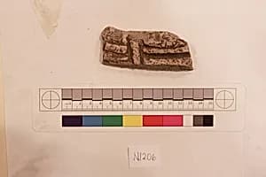 Stucco Fragment by Unknown Artist