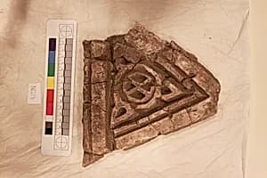 Stucco Fragment by Unknown Artist