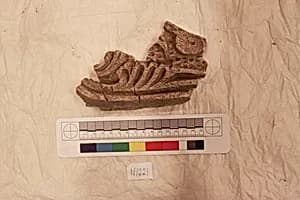 Stucco Fragment by Unknown Artist