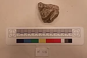 Stucco Fragment by Unknown Artist