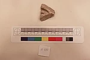 Stucco Fragment by Unknown Artist