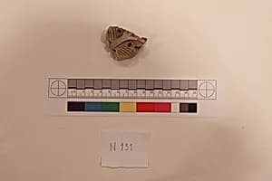 Stucco Fragment by Unknown Artist