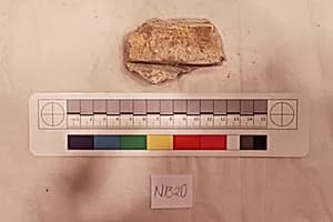 Stucco Fragment by Unknown Artist