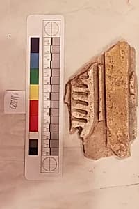 Stucco Fragment by Unknown Artist