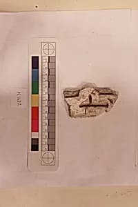 Stucco Fragment by Unknown Artist