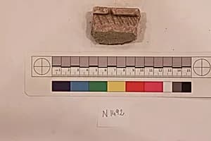 Stucco Fragment by Unknown Artist
