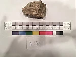 Stucco Fragment by Unknown Artist