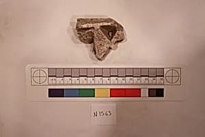 Stucco Fragment by Unknown Artist