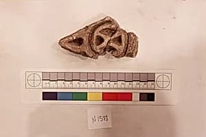 Stucco Fragment by Unknown Artist