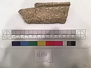Stucco Fragment by Unknown Artist