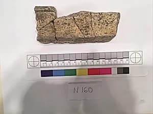 Stucco Fragment by Unknown Artist