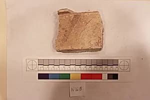 Stucco Fragment by Unknown Artist