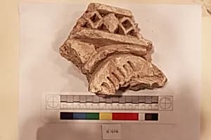 Stucco Fragment by Unknown Artist