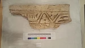 Stucco Fragment by Unknown Artist