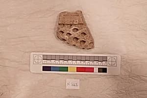 Stucco Fragment by Unknown Artist