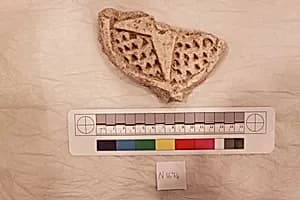 Stucco Fragment by Unknown Artist