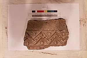 Stucco Fragment by Unknown Artist