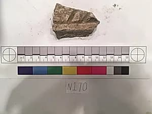 Stucco Fragment by Unknown Artist