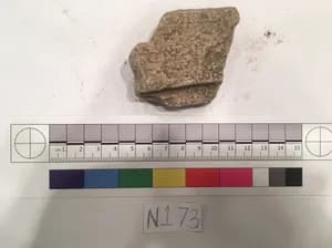 Stucco Fragment by Unknown Artist