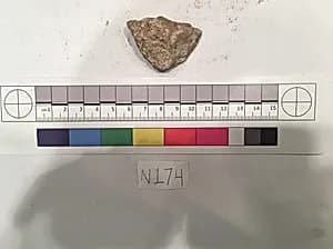 Stucco Fragment by Unknown Artist