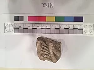 Stucco Fragment by Unknown Artist