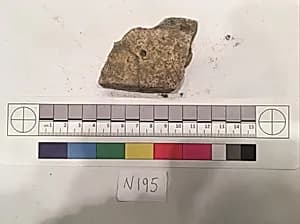 Stucco Fragment by Unknown Artist