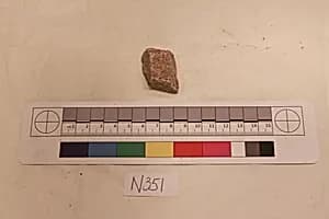 Stucco Fragment by Unknown Artist
