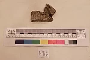 Stucco Fragment by Unknown Artist