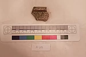 Stucco Fragment by Unknown Artist