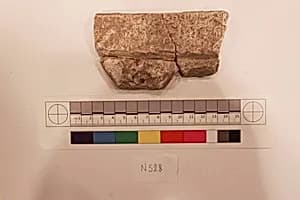 Stucco Fragment by Unknown Artist