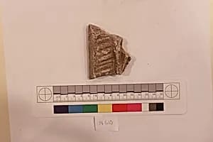 Stucco Fragment by Unknown Artist