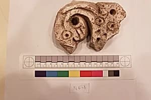 Stucco Fragment by Unknown Artist