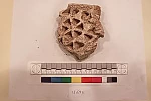 Stucco Fragment by Unknown Artist