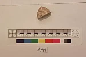 Stucco Fragment by Unknown Artist