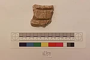 Stucco Fragment by Unknown Artist