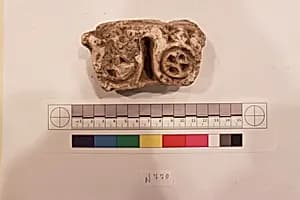 Stucco Fragment by Unknown Artist