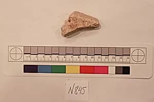 Stucco Fragment by Unknown Artist