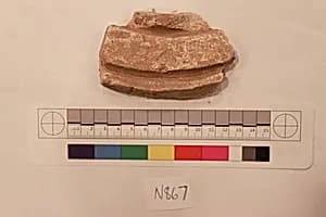 Stucco Fragment by Unknown Artist