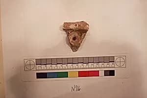Stucco Fragment by Unknown Artist